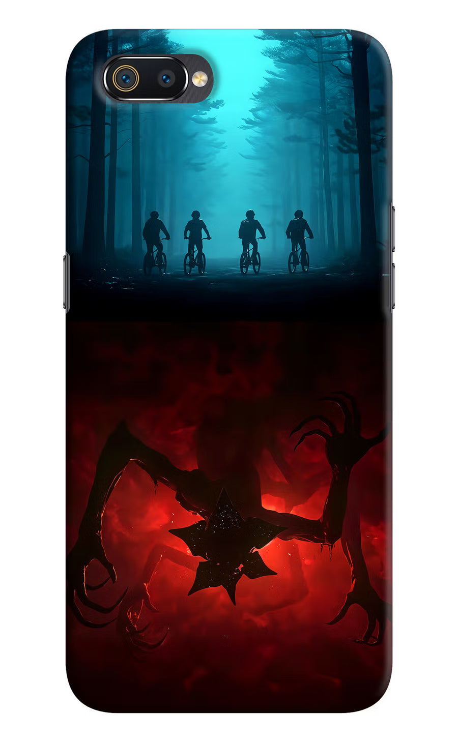 Ordinary Things Downside Up Realme C2 Back Cover, Hard case