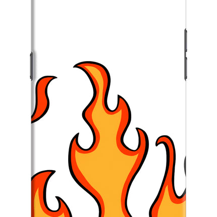 Fired Up – White Realme C2 Hard Case Back Cover by Casekaro