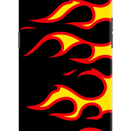 Side Sweep Flames Realme C2 Hard Case Back Cover by Casekaro