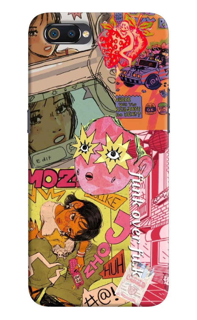Funkover Realme C2 Hard Case Back Cover by Casekaro