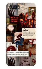 Zodiac Aries Realme C2 Hard Case Back Cover by Casekaro