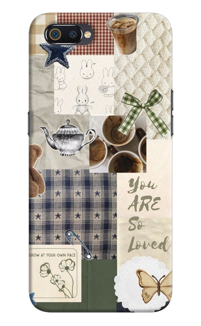 Cookie Realme C2 Hard Case Back Cover by Casekaro
