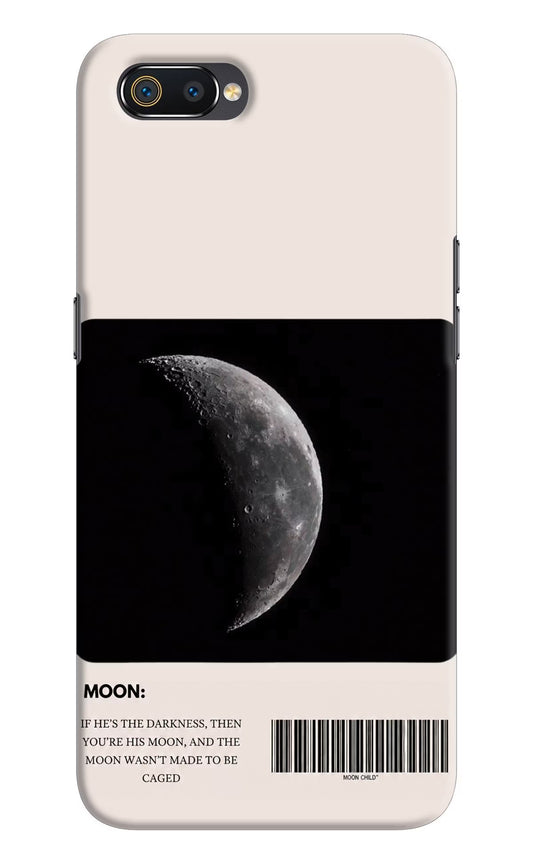 Moon Phase Realme C2 Hard Case Back Cover by Casekaro
