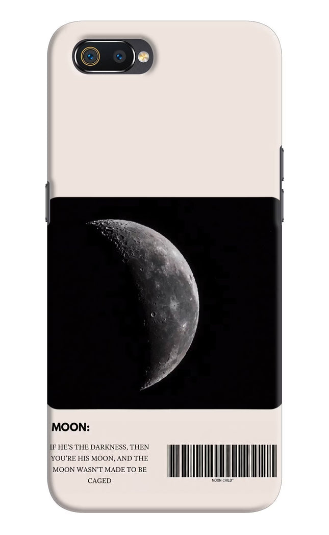 Moon Phase Realme C2 Hard Case Back Cover by Casekaro