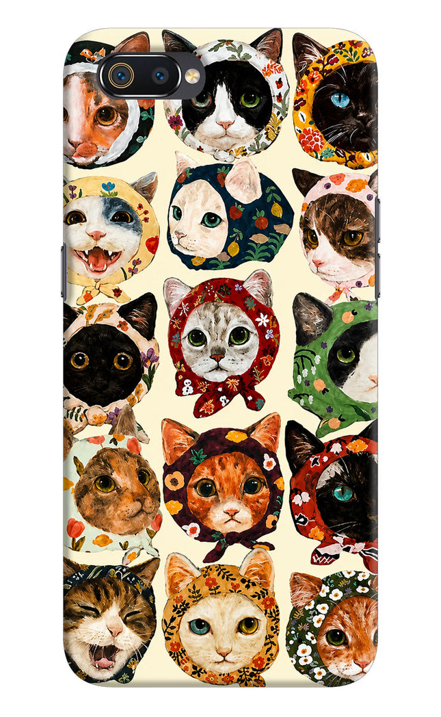 Cool Cat Realme C2 Hard Case Back Cover by Casekaro