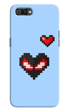 Peter Heart Realme C2 Hard Case Back Cover by Casekaro