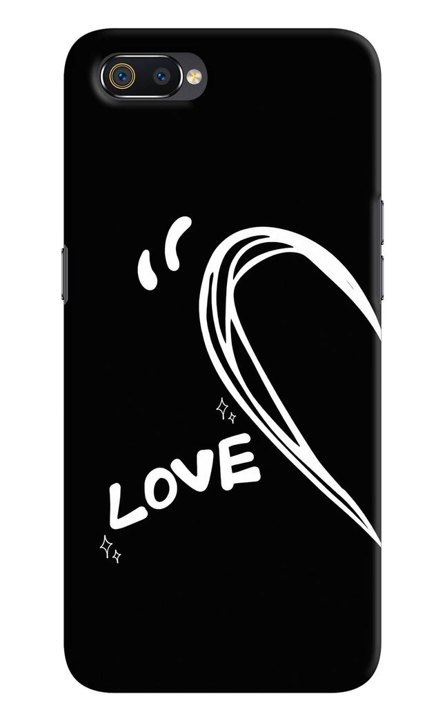 Love Line Realme C2 Hard Case Back Cover by Casekaro