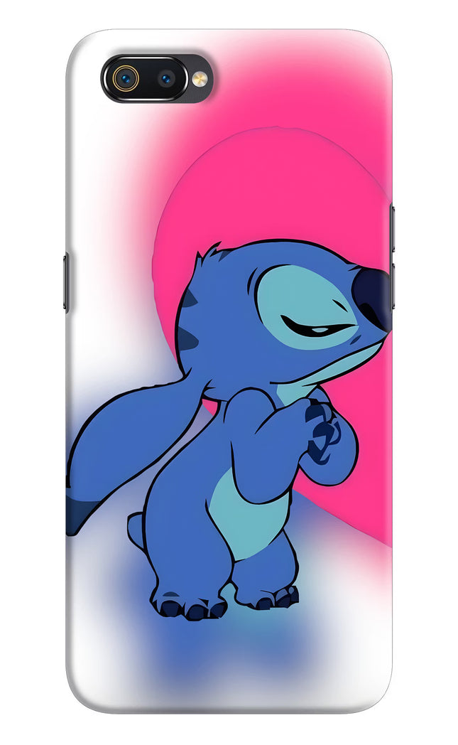 Stitch Hug Realme C2 Hard Case Back Cover by Casekaro