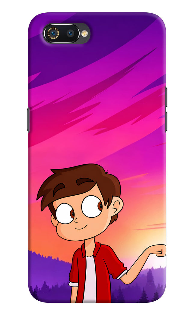 Marco Sunset Realme C2 Hard Case Back Cover by Casekaro