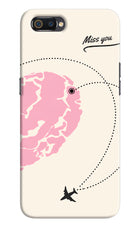 Miss Orbit Realme C2 Hard Case Back Cover by Casekaro