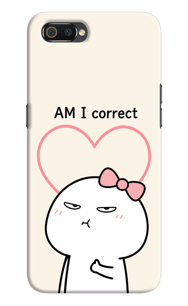 Always Right Realme C2 Hard Case Back Cover by Casekaro