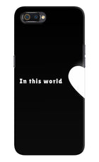 This World Realme C2 Hard Case Back Cover by Casekaro