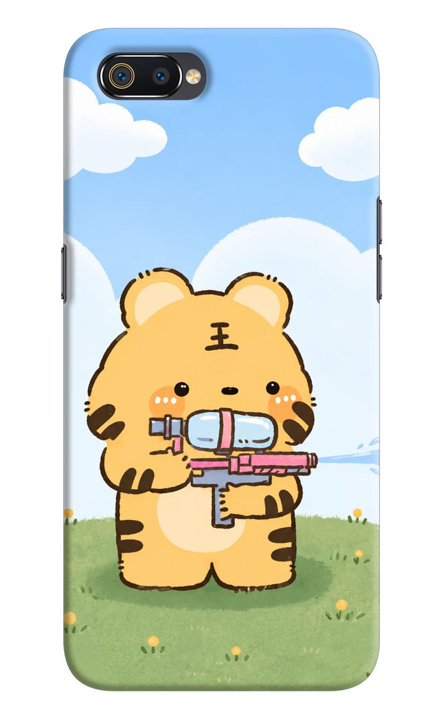 Tiger Treat Realme C2 Hard Case Back Cover by Casekaro