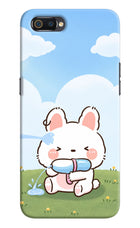Bunny Treat Realme C2 Hard Case Back Cover by Casekaro