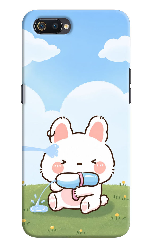 Bunny Treat Realme C2 Hard Case Back Cover by Casekaro