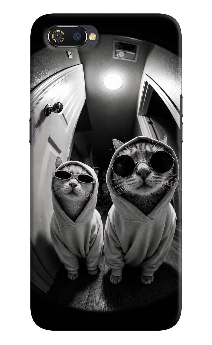 Hood Cats Realme C2 Back Cover, Hard case