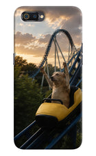 Rollercoaster Dog Realme C2 Hard Case Back Cover by Casekaro