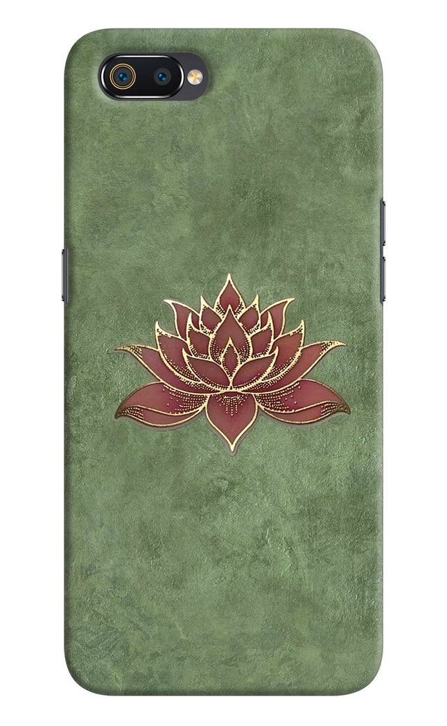 Lotus Grace Realme C2 Hard Case Back Cover by Casekaro