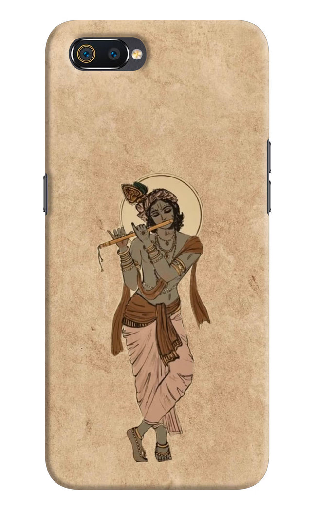 Krishna Realme C2 Hard Case Back Cover by Casekaro