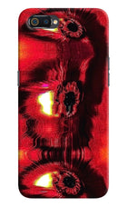 Fire Eye Realme C2 Hard Case Back Cover by Casekaro