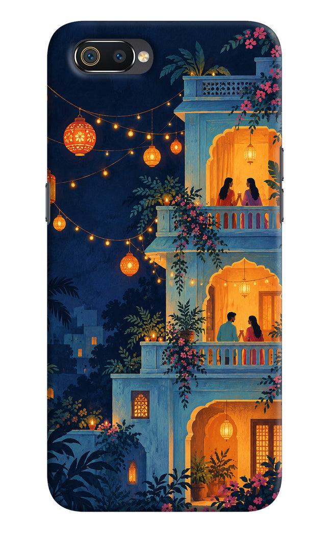 Balcony Glow Realme C2 Hard Case Back Cover by Casekaro