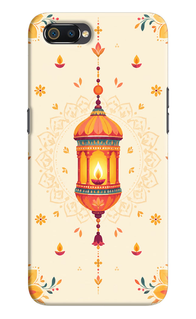 Golden Lantern Realme C2 Hard Case Back Cover by Casekaro