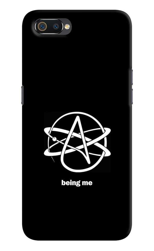 Atheist Symbol Realme C2 Hard Case Back Cover by Casekaro