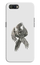 Accurate Angel Realme C2 Hard Case Back Cover by Casekaro