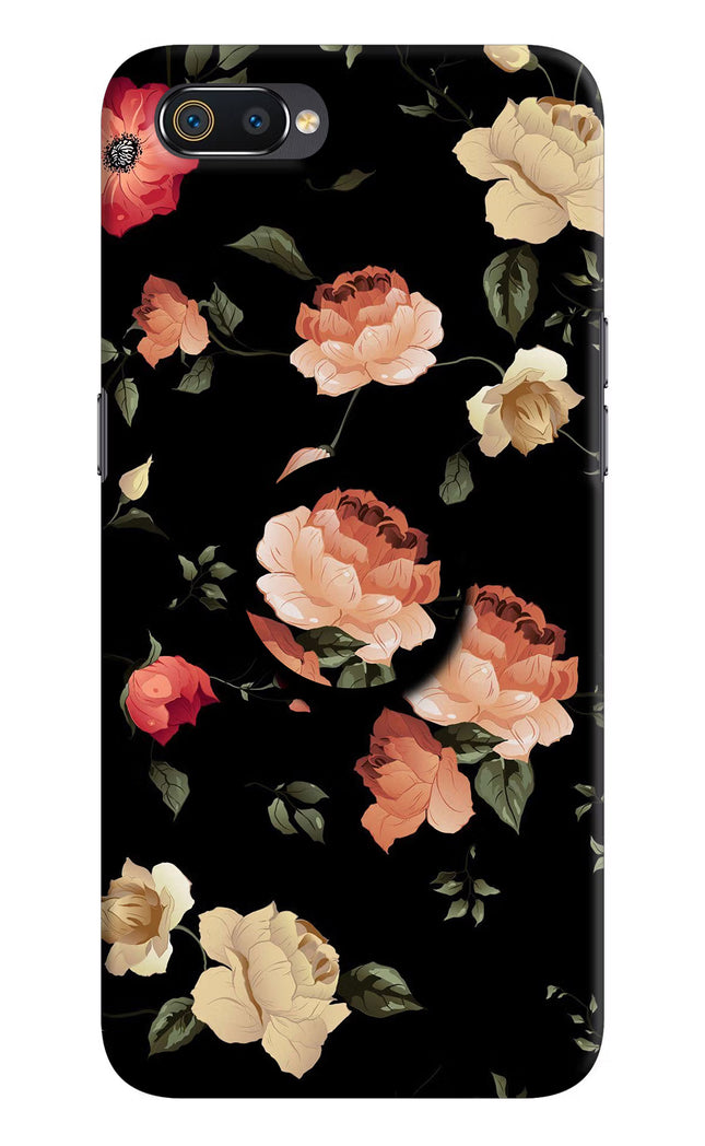 Flowers Realme C2 Pop Case by Casekaro