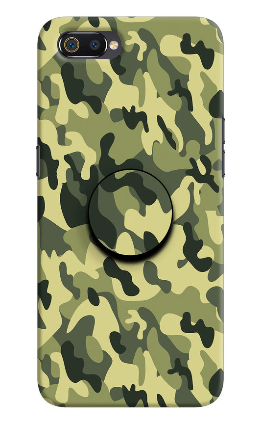 Camouflage Realme C2 Pop Case by Casekaro