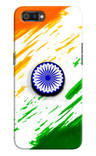 Indian Flag Ashoka Chakra Realme C2 Pop Case by Casekaro
