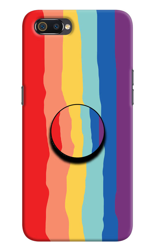 Rainbow Realme C2 Pop Case by Casekaro