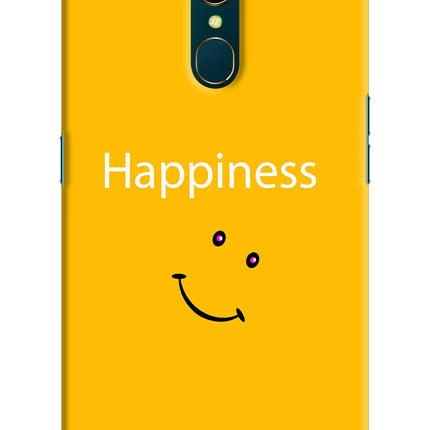 Happiness With Smiley Oppo A9 Hard Case Back Cover by Casekaro