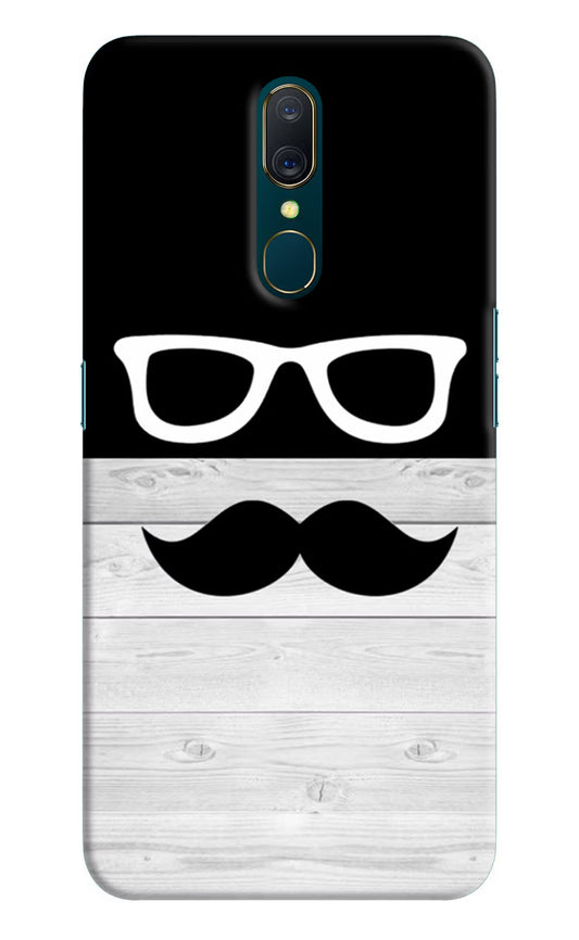 Mustache Oppo A9 Hard Case Back Cover by Casekaro