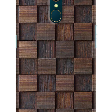 Wooden Cube Design Oppo A9 Hard Case Back Cover by Casekaro