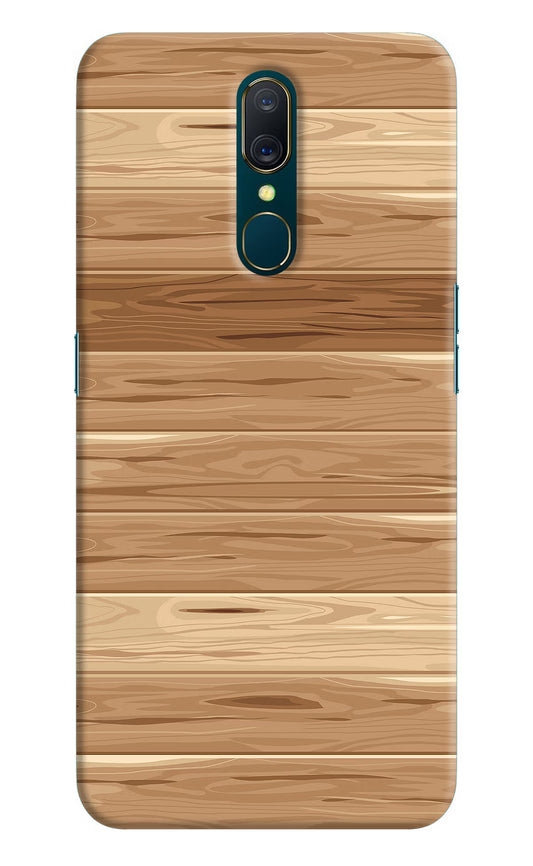Wooden Vector Oppo A9 Hard Case Back Cover by Casekaro