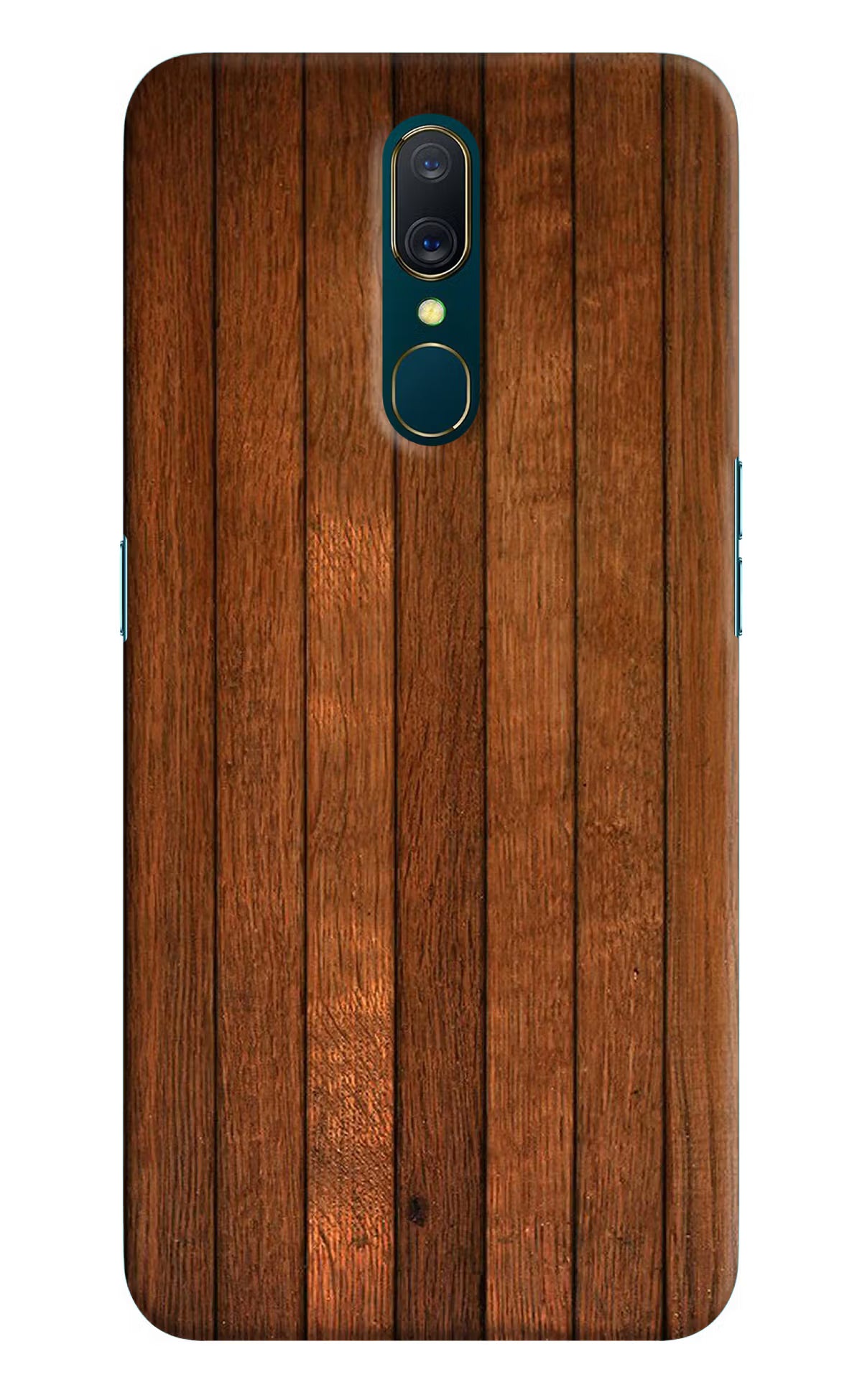 Wooden Artwork Bands Oppo A9 Hard Case Back Cover by Casekaro