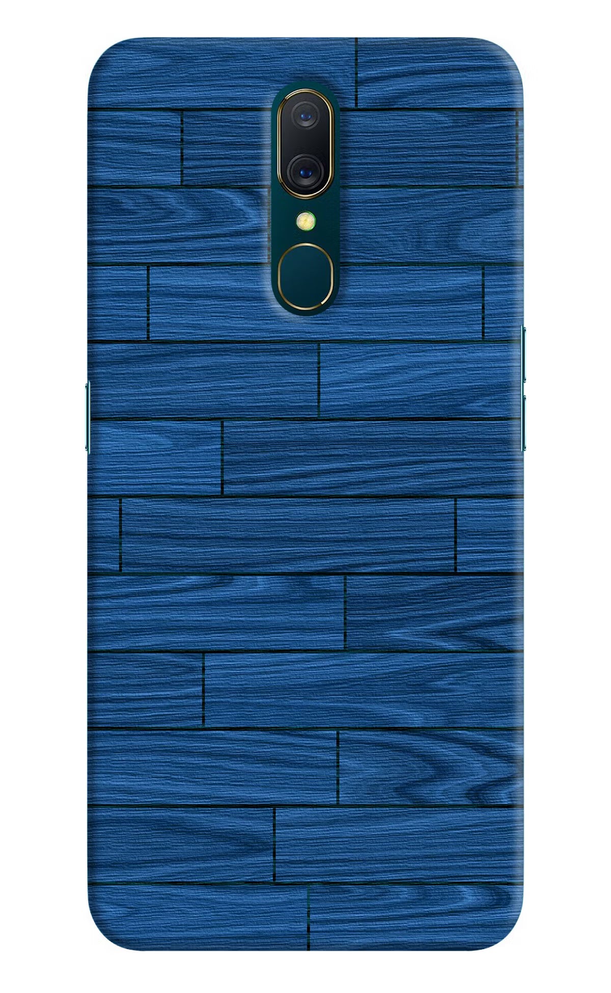 Wooden Texture Oppo A9 Hard Case Back Cover by Casekaro