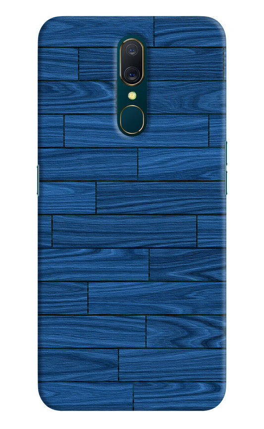Wooden Texture Oppo A9 Hard Case Back Cover by Casekaro