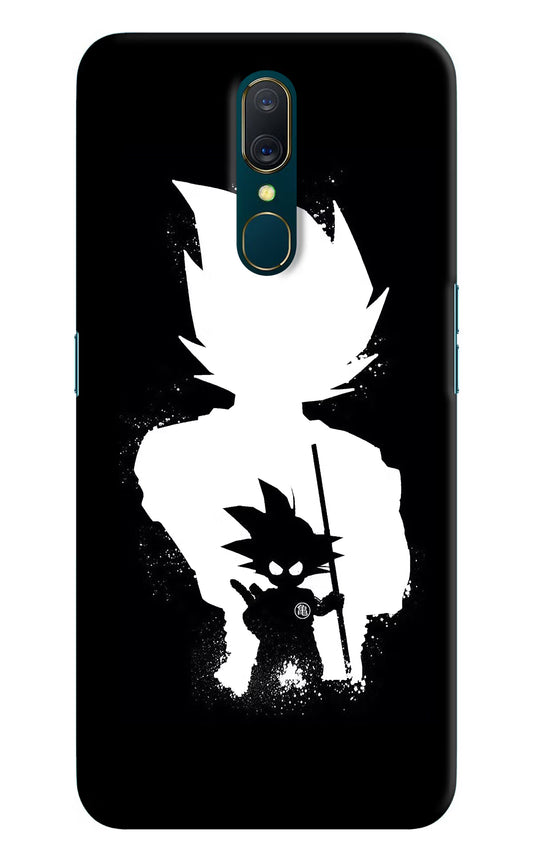 Goku Shadow Oppo A9 Hard Case Back Cover by Casekaro