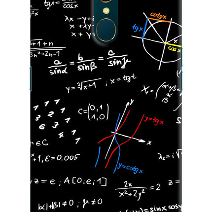 Mathematics Formula Oppo A9 Hard Case Back Cover by Casekaro