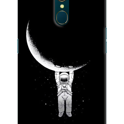 Moon Space Oppo A9 Hard Case Back Cover by Casekaro