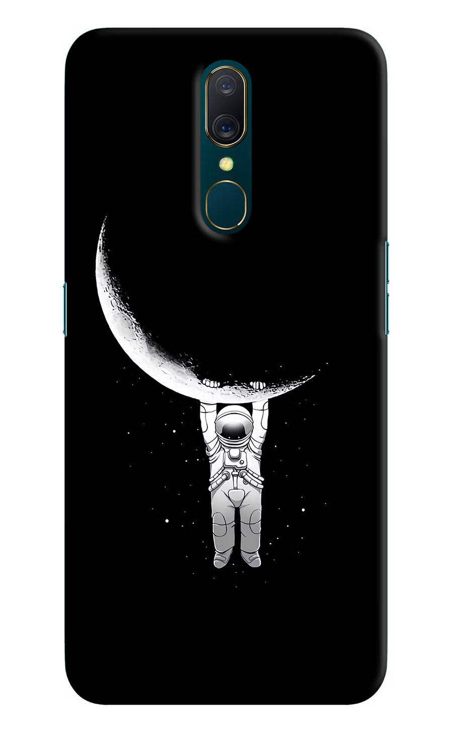 Moon Space Oppo A9 Back Cover, Hard case