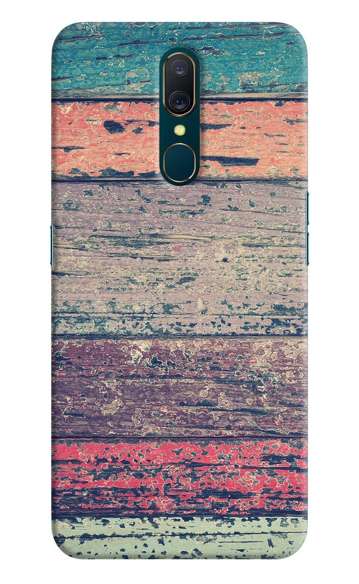 Colourful Wall Oppo A9 Hard Case Back Cover by Casekaro