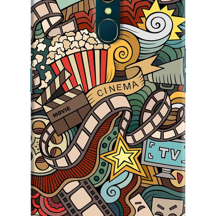 Cinema Abstract Oppo A9 Hard Case Back Cover by Casekaro