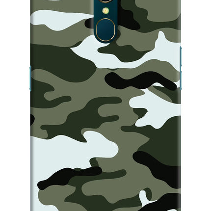 Camouflage Oppo A9 Hard Case Back Cover by Casekaro