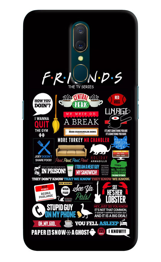 FRIENDS Oppo A9 Hard Case Back Cover by Casekaro