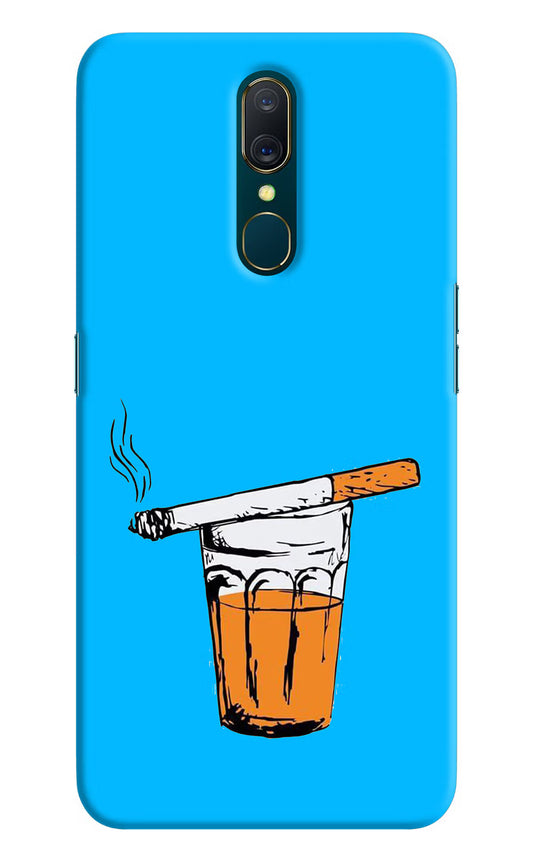 Chai Sutta Oppo A9 Hard Case Back Cover by Casekaro