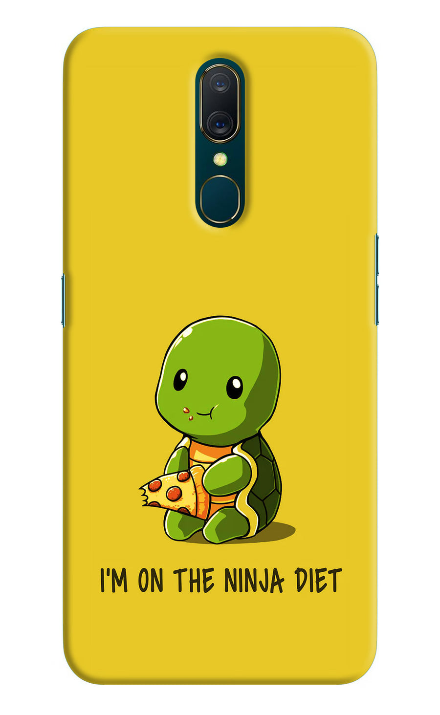 I'm on Ninja Diet Oppo A9 Back Cover, Hard case