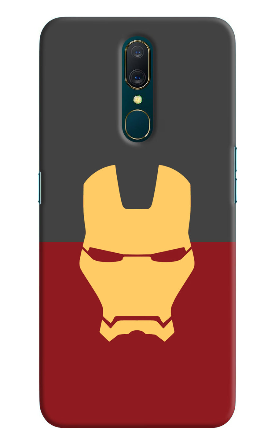 Ironman Oppo A9 Back Cover, Hard case